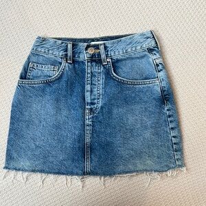 Jeans Skirt - one wearing - Size 24